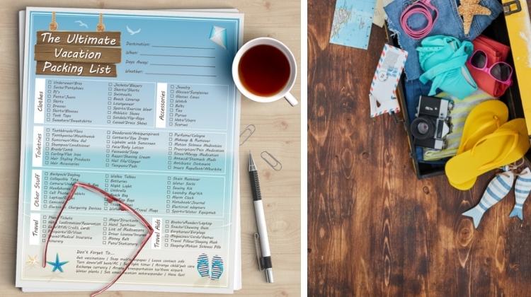 The Ultimate Packing List for Every Type of Trip