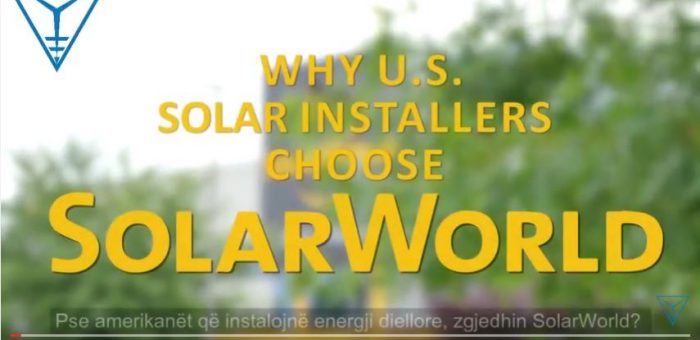 Pse të gjithë zgjedhin SolarWorld? Ka më shumë se një arsye! EuroElektra, 08 Maj 2017