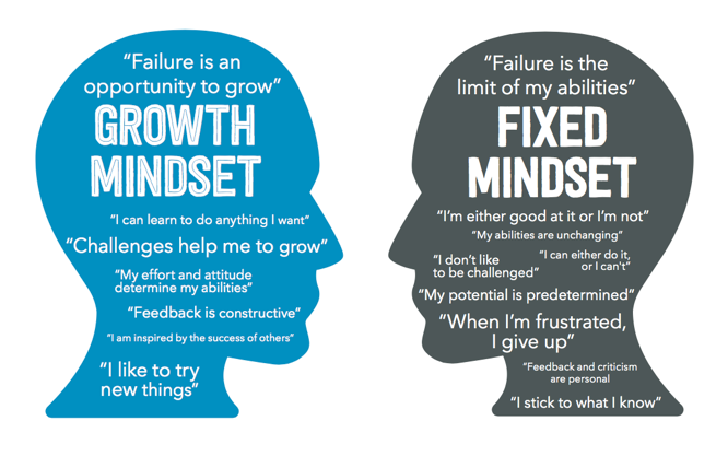 Growth Mindset vs Fixed Mindset