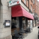 Entré till La Trattoria på Östra Tullgatan – Restaurang till salu Malmö med 25 sittplatser på uteserveringen till vänster.