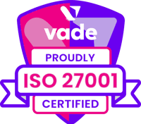 Logo de certification ISO 27001 par Vade