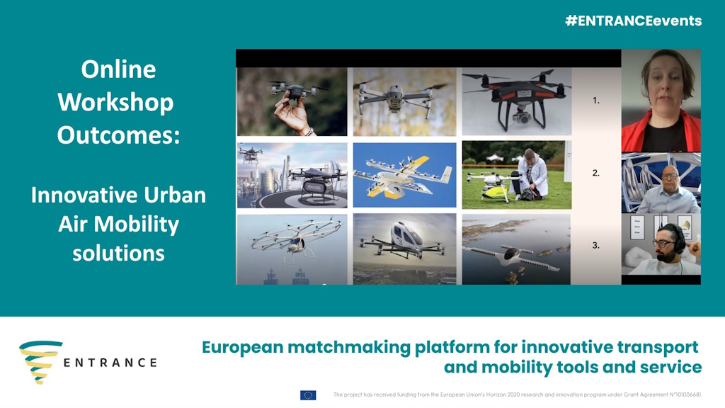 ENTRANCE: Innovative Urban Air Mobility solutions workshop outcomes - ESC