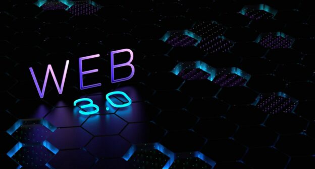 Photo neon web 30 glowing web 3 abstractneon glowing background3d render illustration