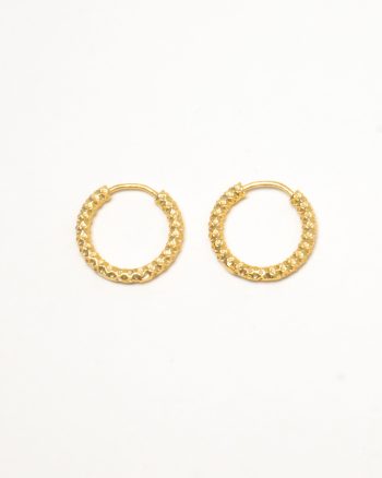 Amelia – guld hoops