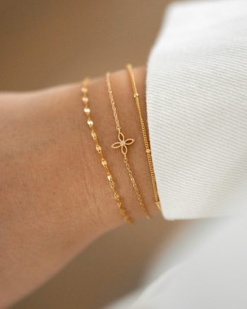 Erika – Guld armbånd