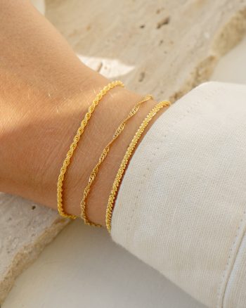 Aya – Guld armbånd
