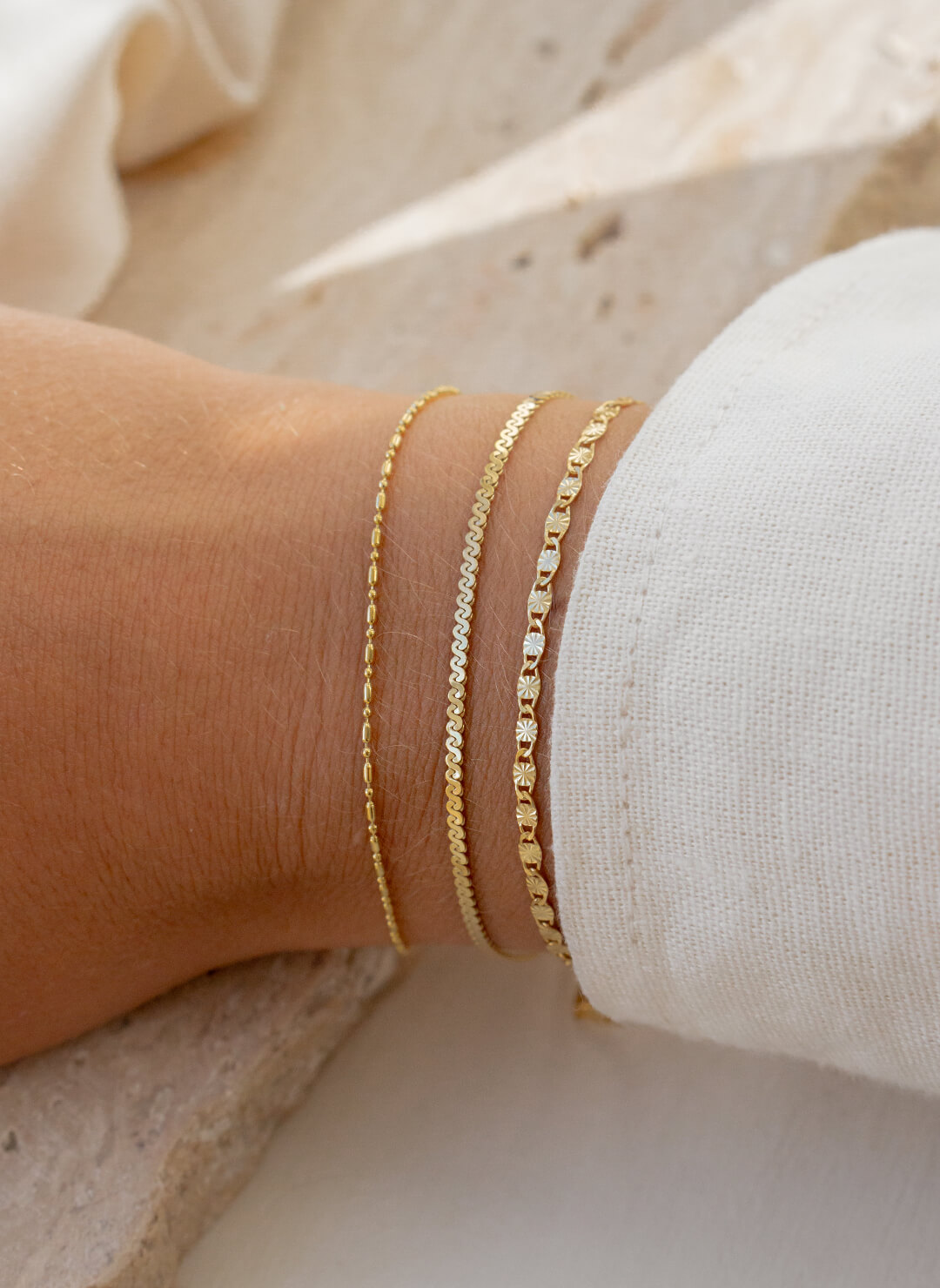 Sofia - Guld armbånd - Billede 2