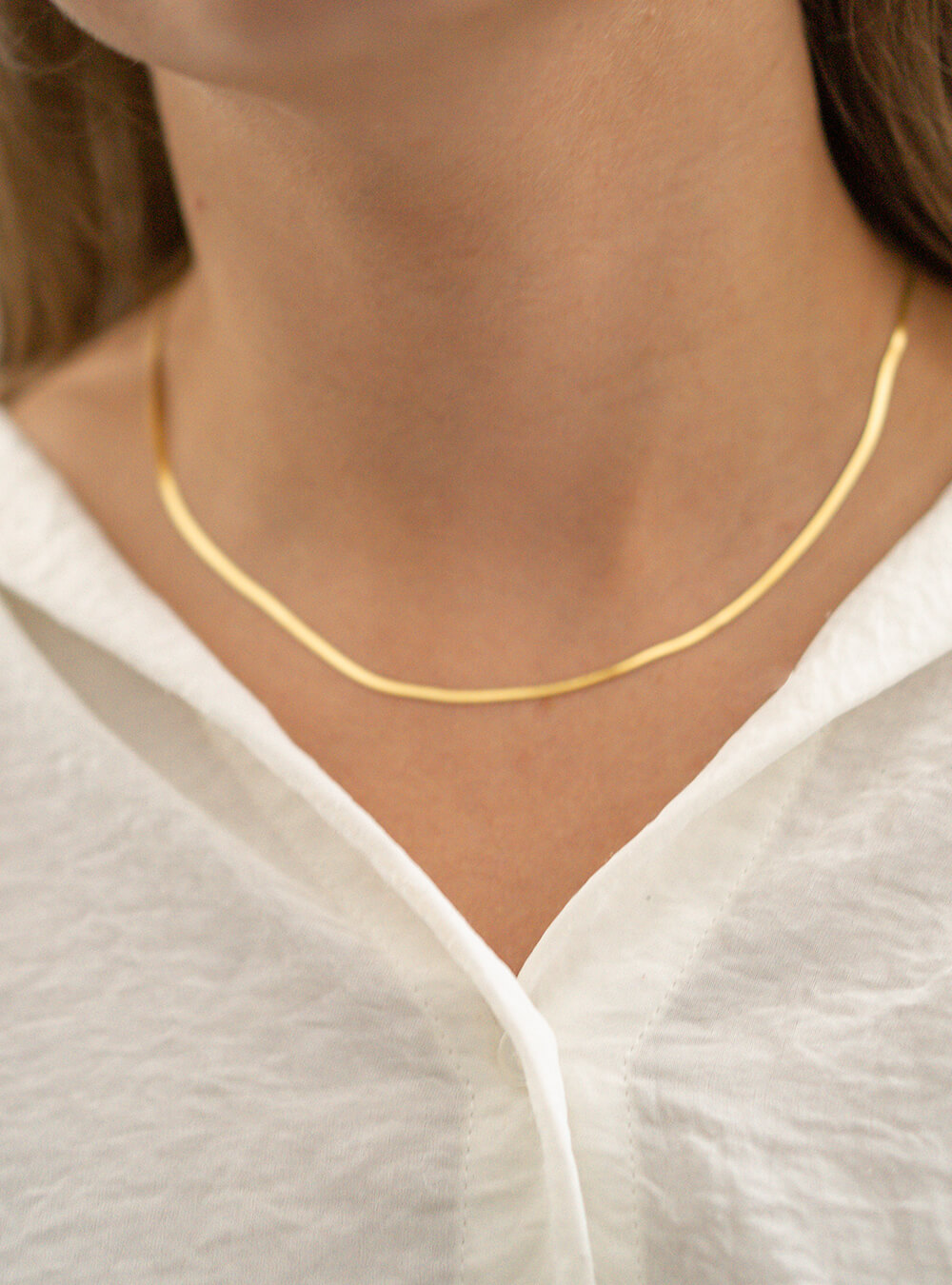 Caroline 2 mm - Guld halskæde - Eksklusiv guld kæde halskæde