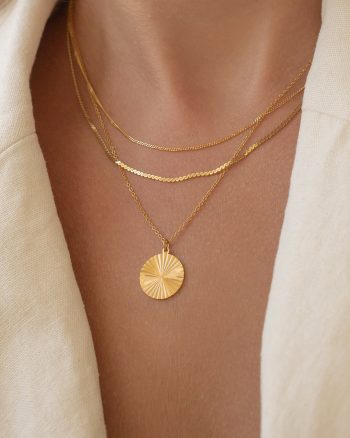 Aurelia – Guld halskæde