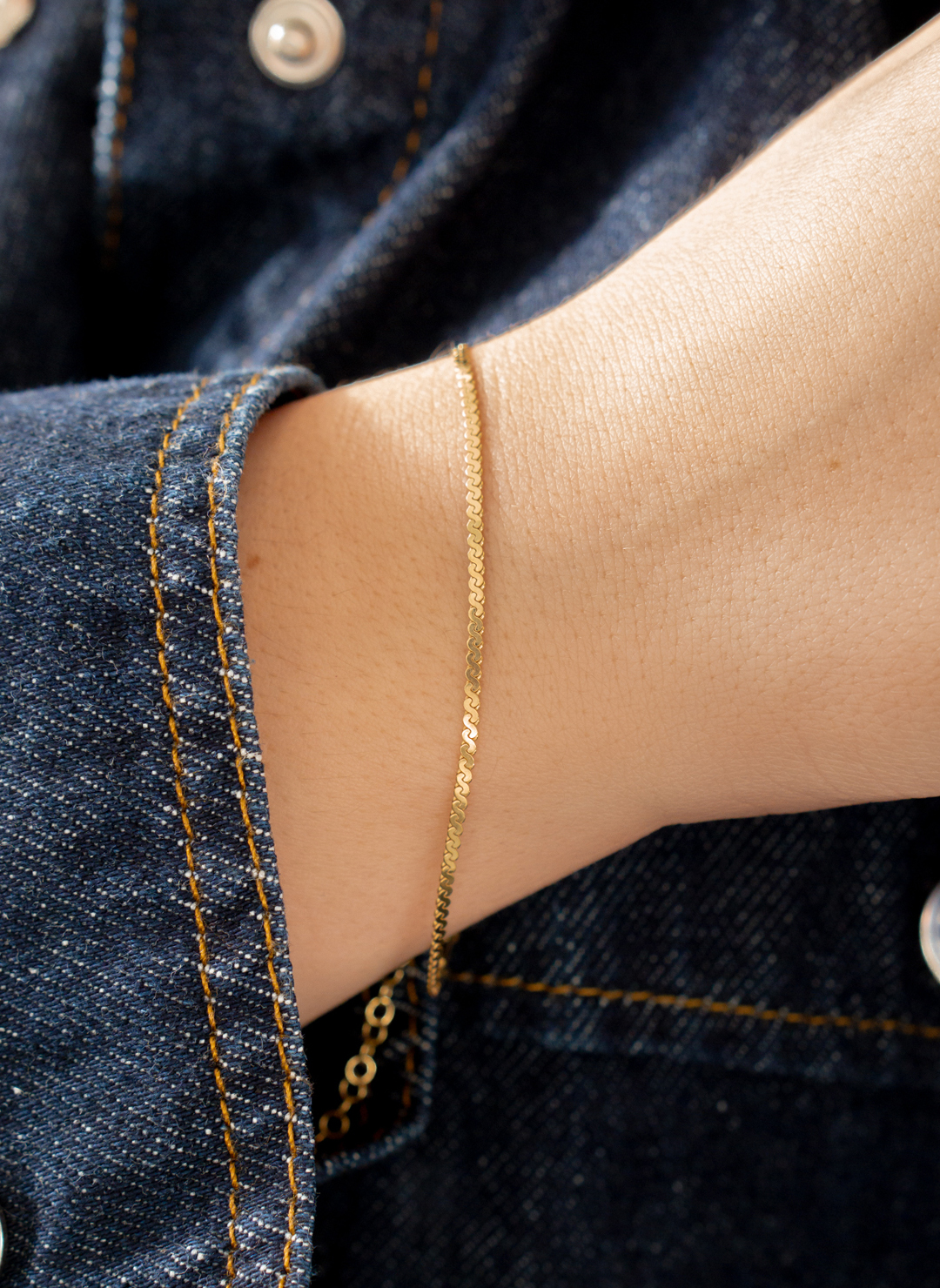 Sofia - Guld armbånd - Billede 3