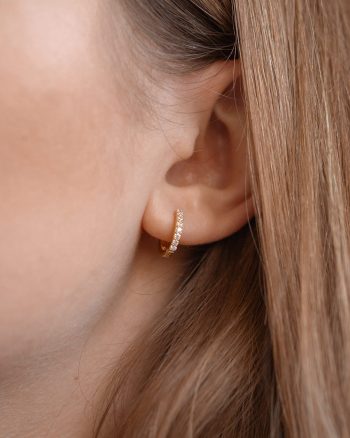 Dina 13 mm – Guld hoops