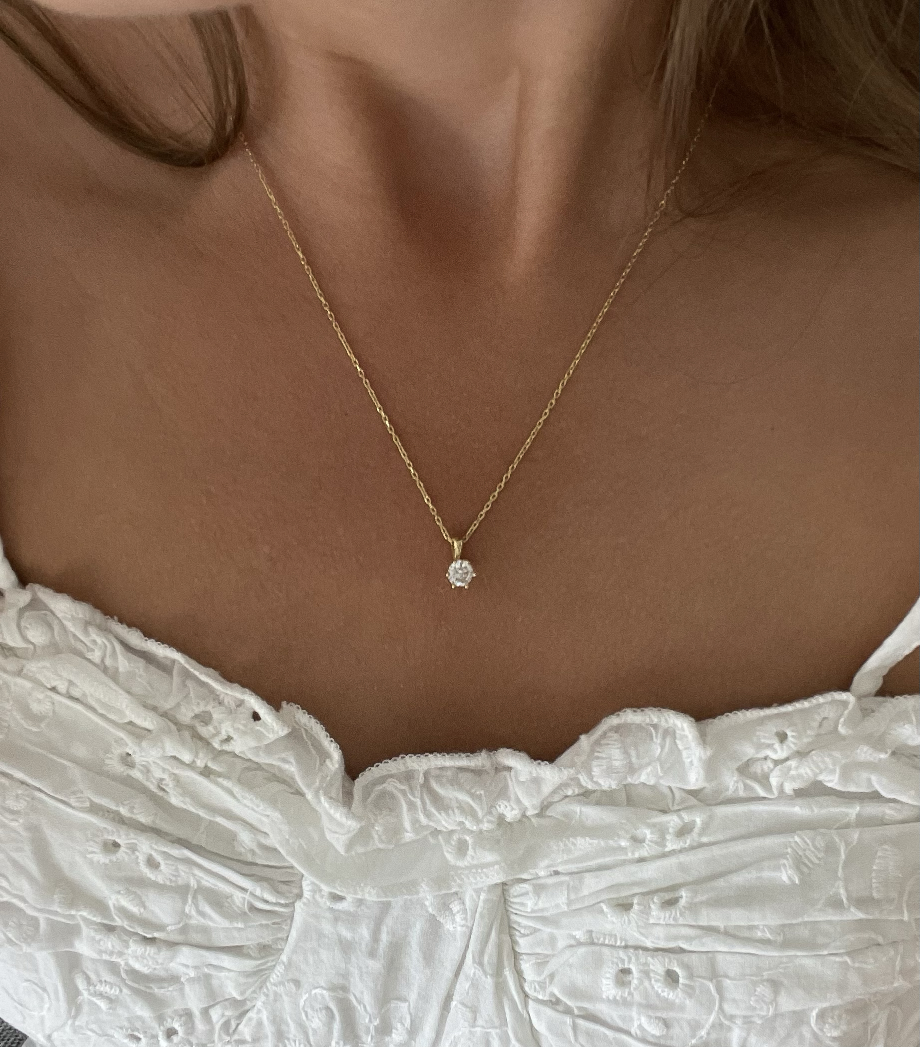 Safina - Guld halskæde - Billede 2