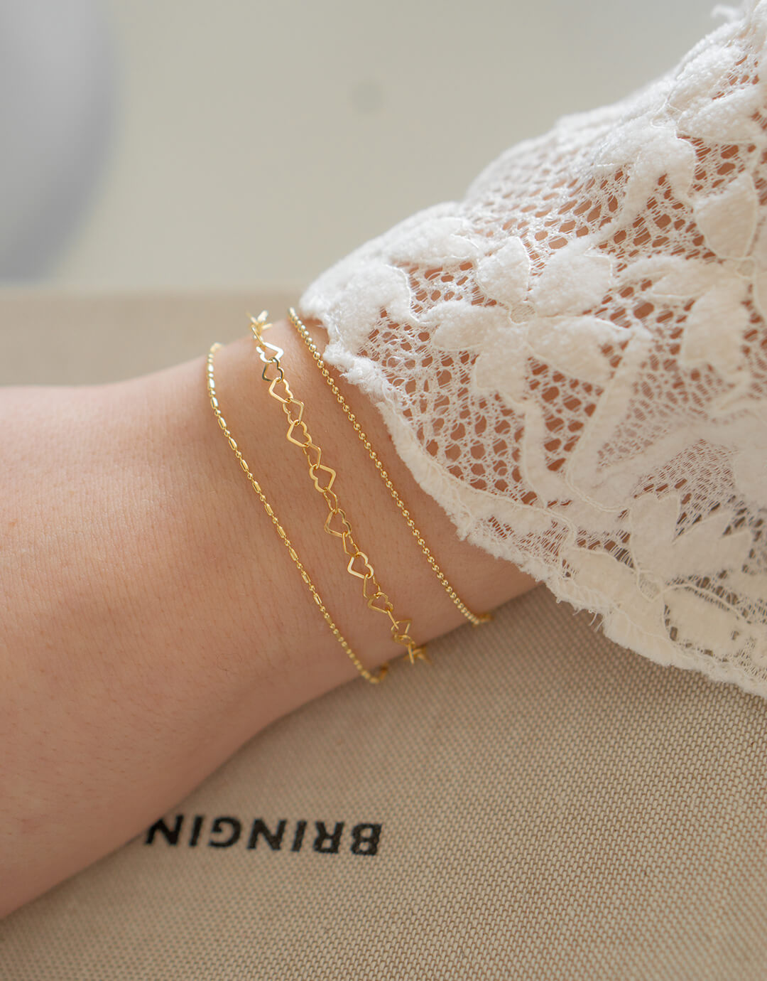 Luna - Guld armbånd - Billede 2