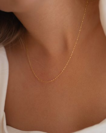 Twisted – Guld halskæde