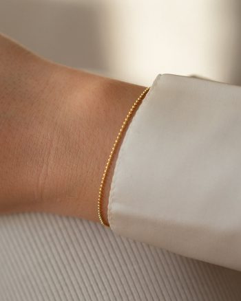 Bubbles – Guld armbånd