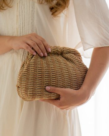 Emmy clutch – Stripe