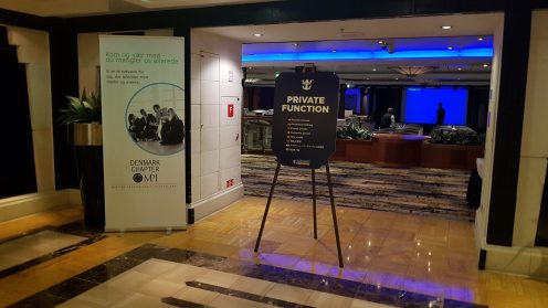 Private function on Navigator of the Seas. Photo: © <a href="https://business.krydstogt.nu/">#CruiserByHeart</a>, 2018.