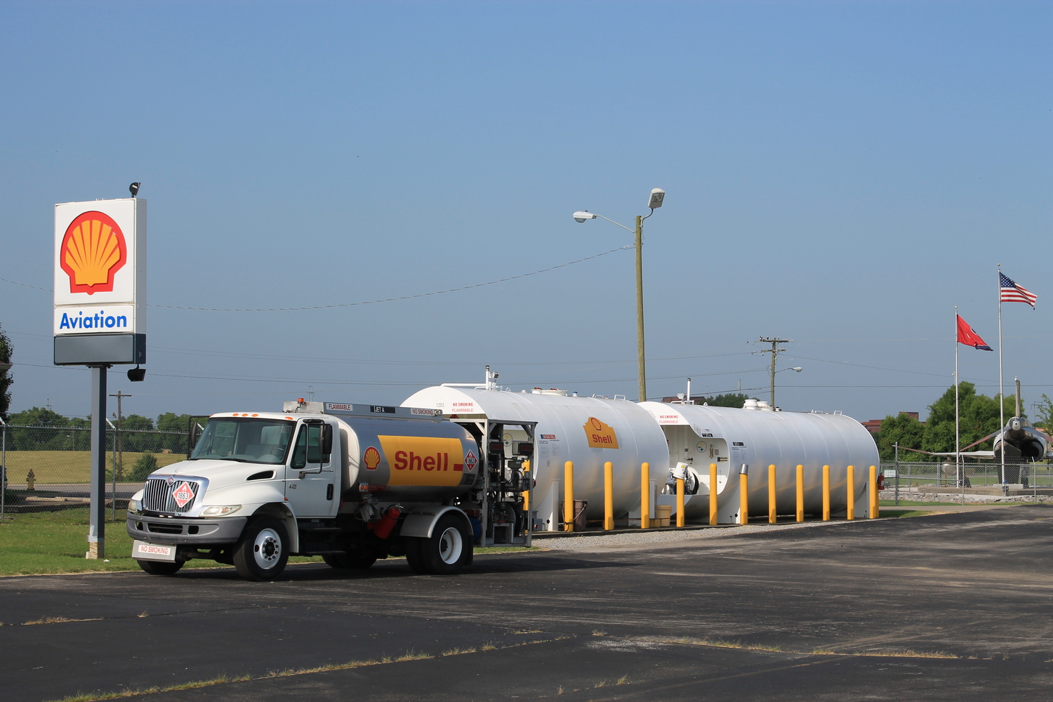 Evergreen Aviation Fuel Station w turf