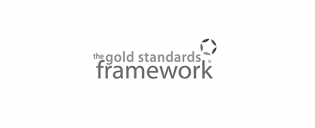 The gold standards framework logo