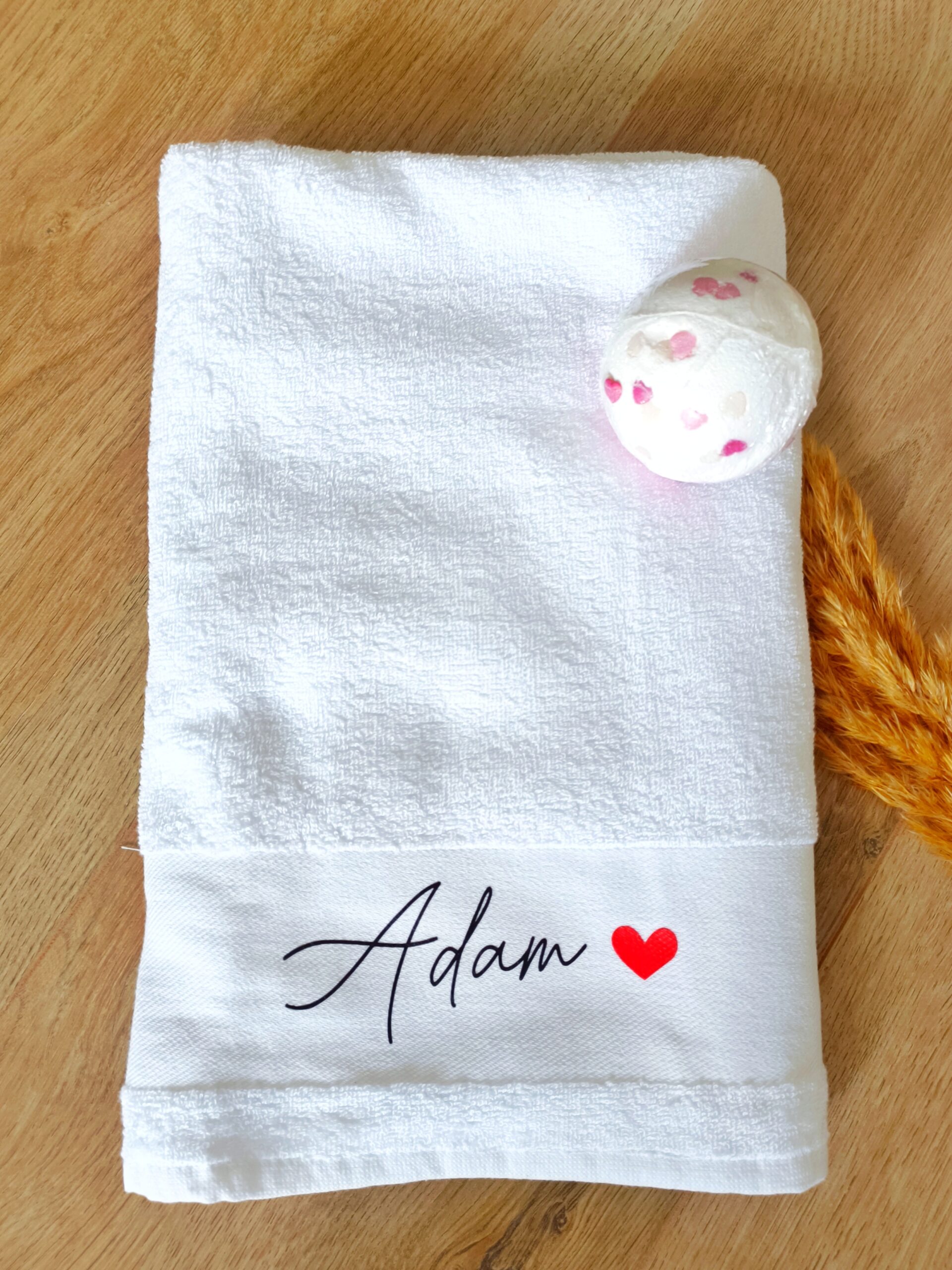 Essuie de bain de 70x120 cm, à personnaliser pour bébé ou les parents