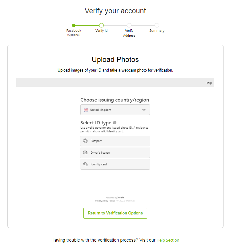 neteller verification id