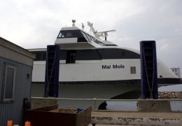 Mai Mols ved Odden havn 5. august 2010