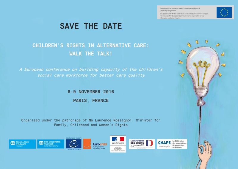 Fairstart deltager i Eurochild’s ‘’Children’s Rights in Alternative Care’’-konference i Paris