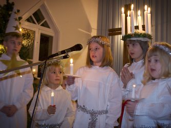 Bilder från julfest