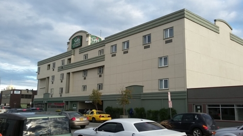 Hotellet i Anchorage