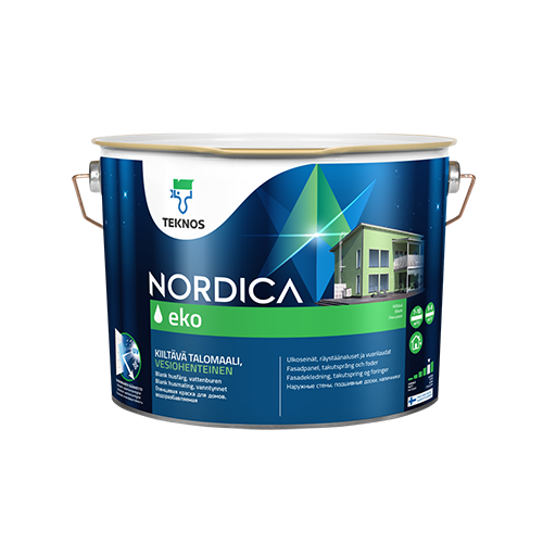 Nordica_Eko_10L Nordica eko fasadfärg 9L