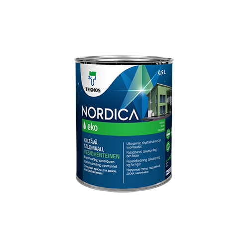 Nordica_Eko_1L Nordica eko fasadfärg 1L