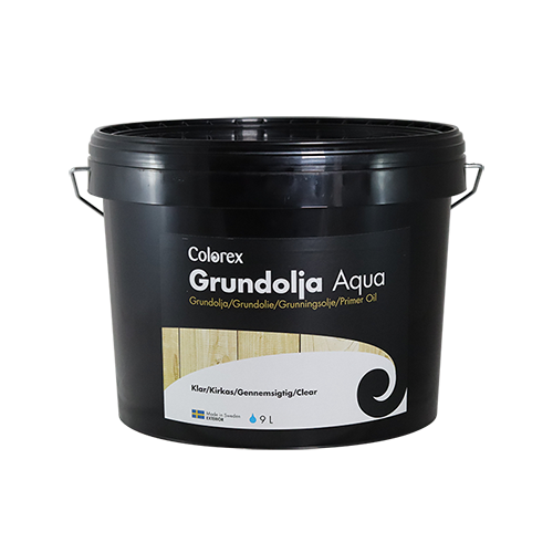 Produktbild grundolja aqua 9L.