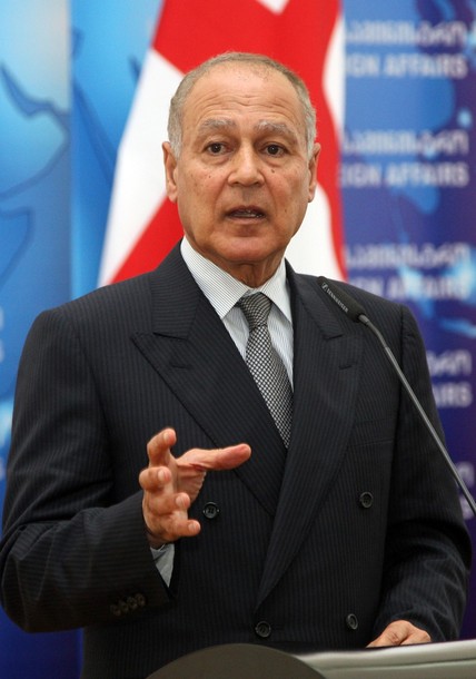 Egyptian Foreign Minister Ahmed Abul Ghe