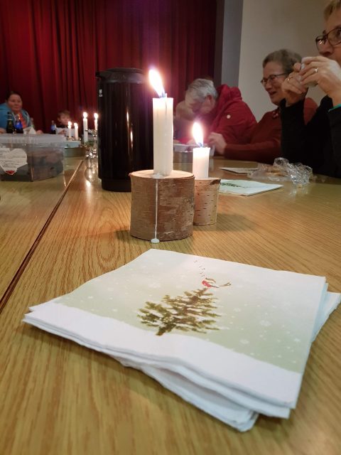 Juletræstænding og dekorationer @ Granslev Forsamlingshus | Langaa | Denmark