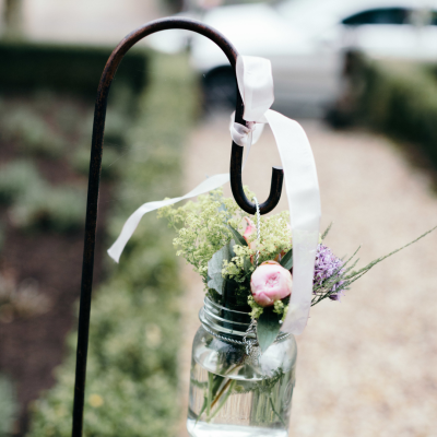 tuinhaak zwart geschikt voor bruiloft decoratie