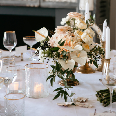 tafel decoratie glas windlicht geschikt voor bruiloft decoratie