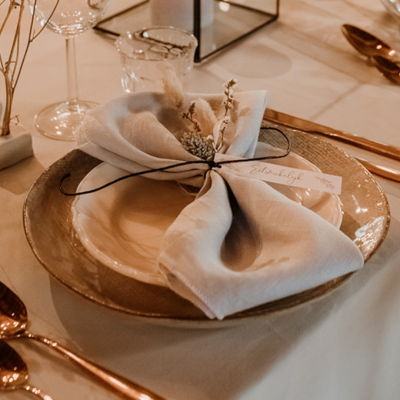 dinerbord rustiek geschikt voor decoratie bruiloft of 21-diner