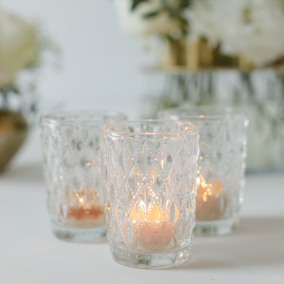 waxinelicht glas geschikt voor bruiloft decoratie