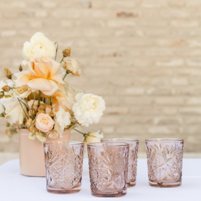 roze glas bruiloft geschikt voor bruiloft decoratie