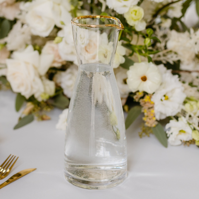 kan wijn water gouden rand geschikt voor bruiloft decoratie