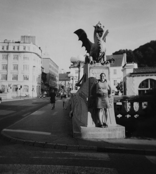 Jag i Ljubljana