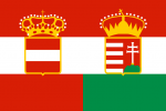 Österrike Ungerns flagga