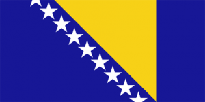 Bosnien och Hercegovinas flagga