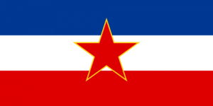 jugoslaviens flagga