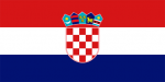 kroatiens flagga