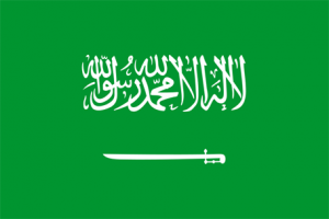 Saudiarabiens flagga