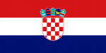 Kroatiens flagga