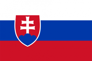 Slovakiens flagga