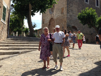 Mallorca: Mamma och pappa i Valldemosa