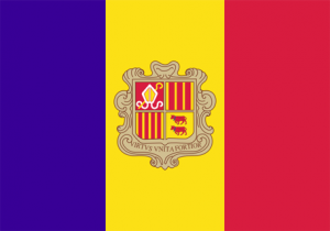 Andorras flagga